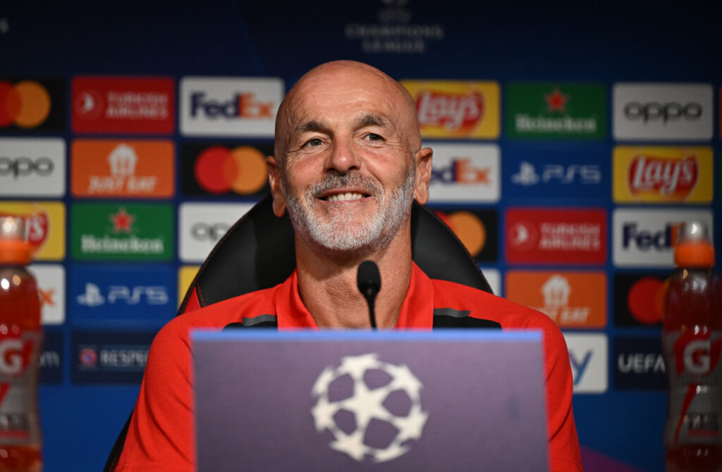 AC Milan Training Session &amp; Press Conference