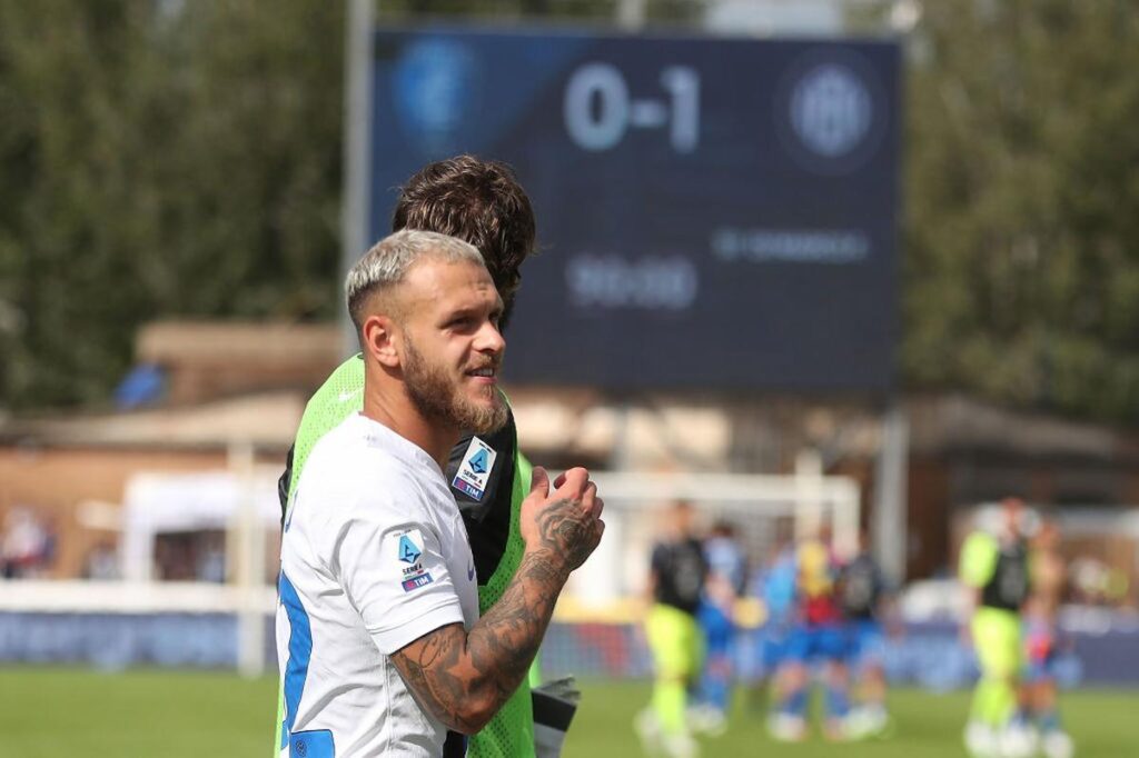 dimarco empoli gol uno a zero