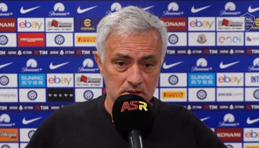 mourinho roma tv inter roma