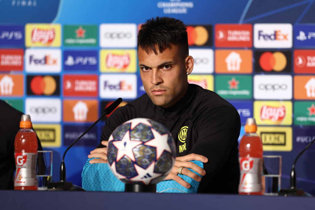 FC Internazionale Training Session And Press Conference - UEFA Champions League Final 2022/23