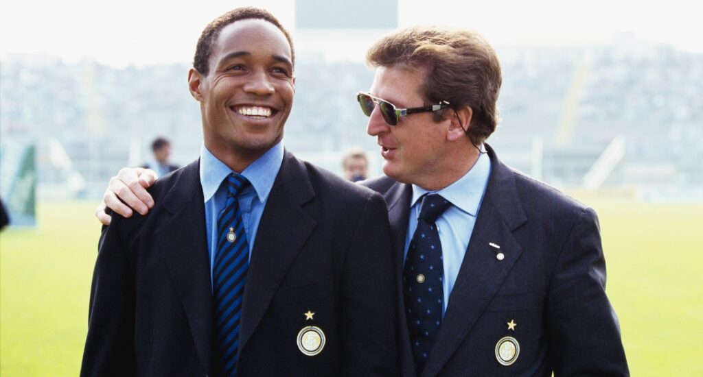 Paul Ince and Roy Hodgson