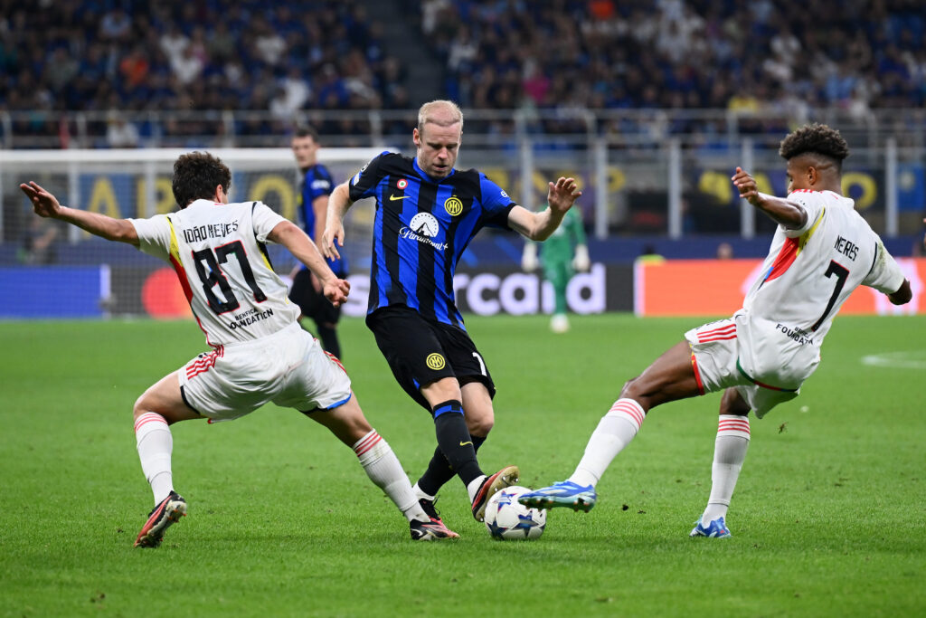 FC Internazionale v SL Benfica: Group D - UEFA Champions League 2023/24