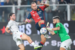 giroud Genoa CFC v AC Milan - Serie A TIM