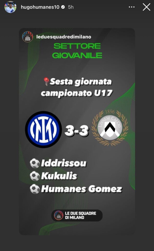 inter under17 udinese 3-3
