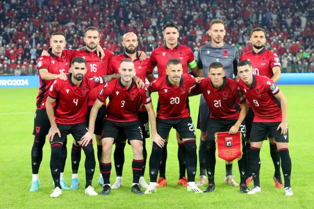 Albania Repubblica Ceca qualificazione Europei 12-10-23 asllani