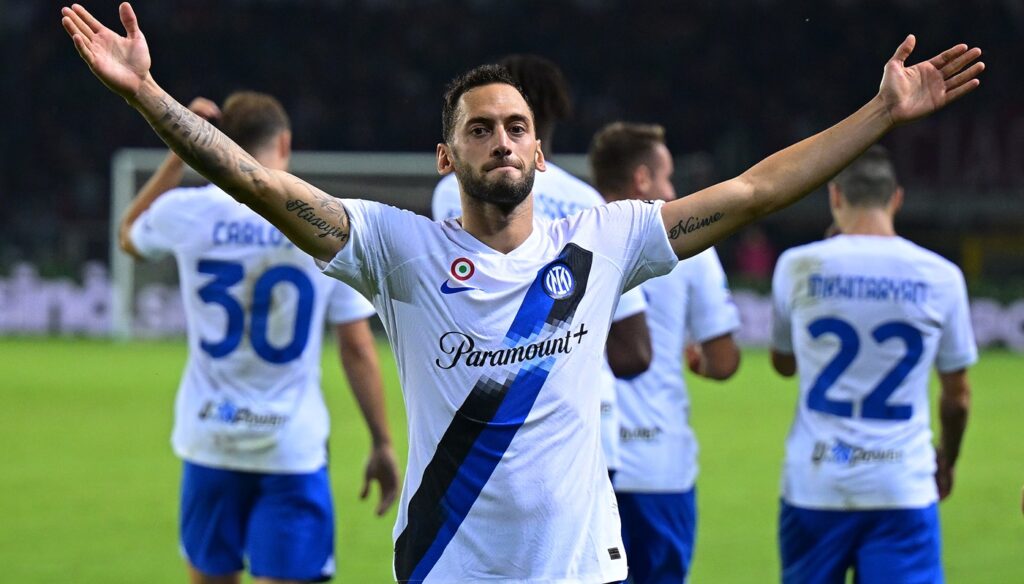 Calhanoglu in Torino-Inter