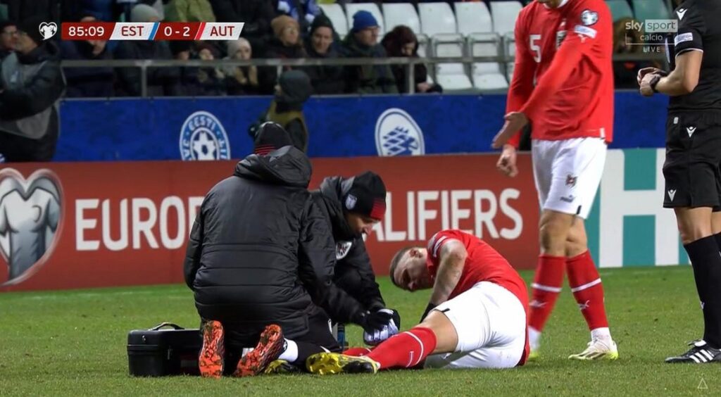 austria infortunio arnautovic