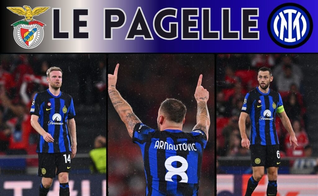 Benfica-Inter, le pagelle