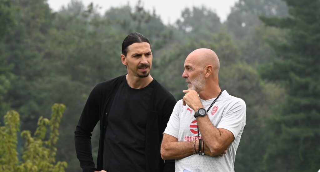 AC Milan Training Session &amp; Press Conference