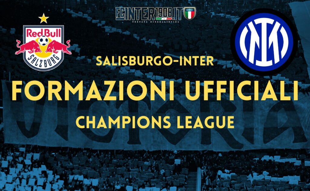 formazioni salisburgo inter