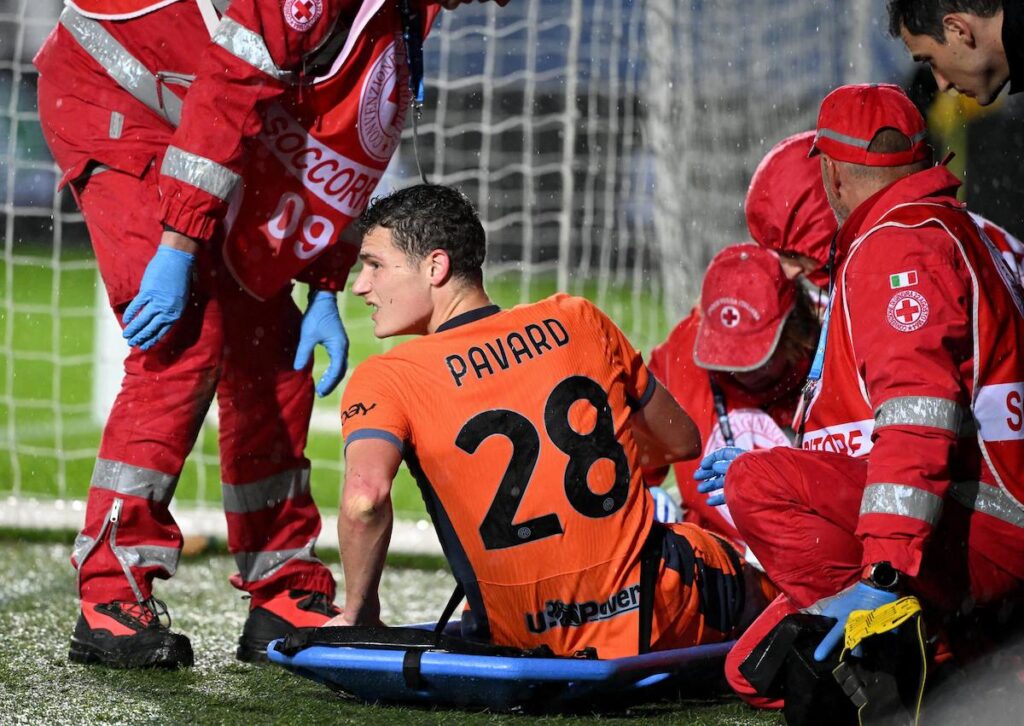 Infortunio Pavard