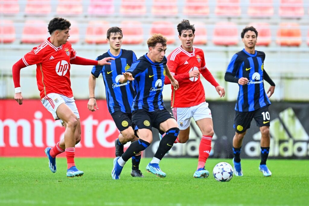 SL Benfica v FC Internazionale: Group D - UEFA Youth League 2023/24