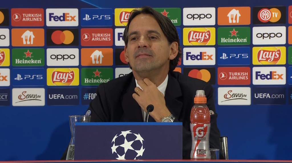 Inzaghi in conferenza Champions