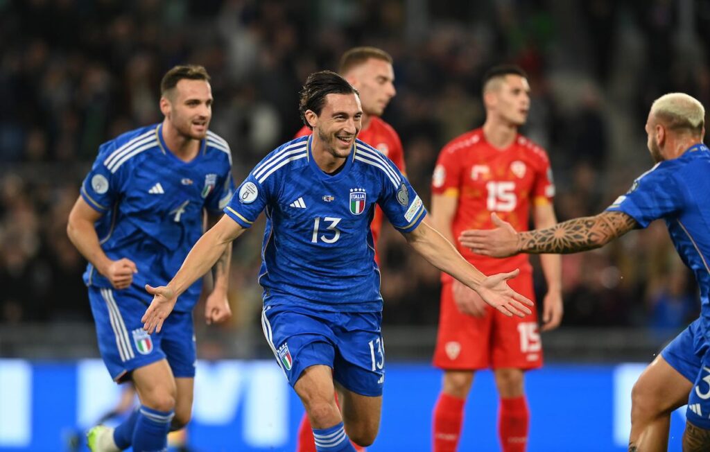 Italia, gol di Darmian