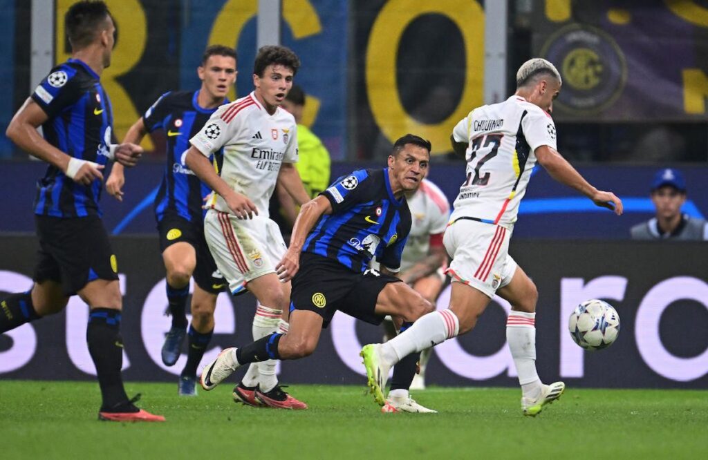 sanchez inter benfica