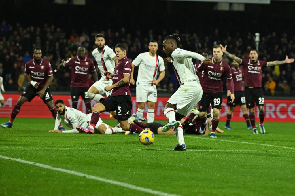 salernitana milan pareggio