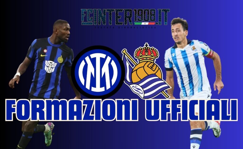 formazioni inter real sociedad