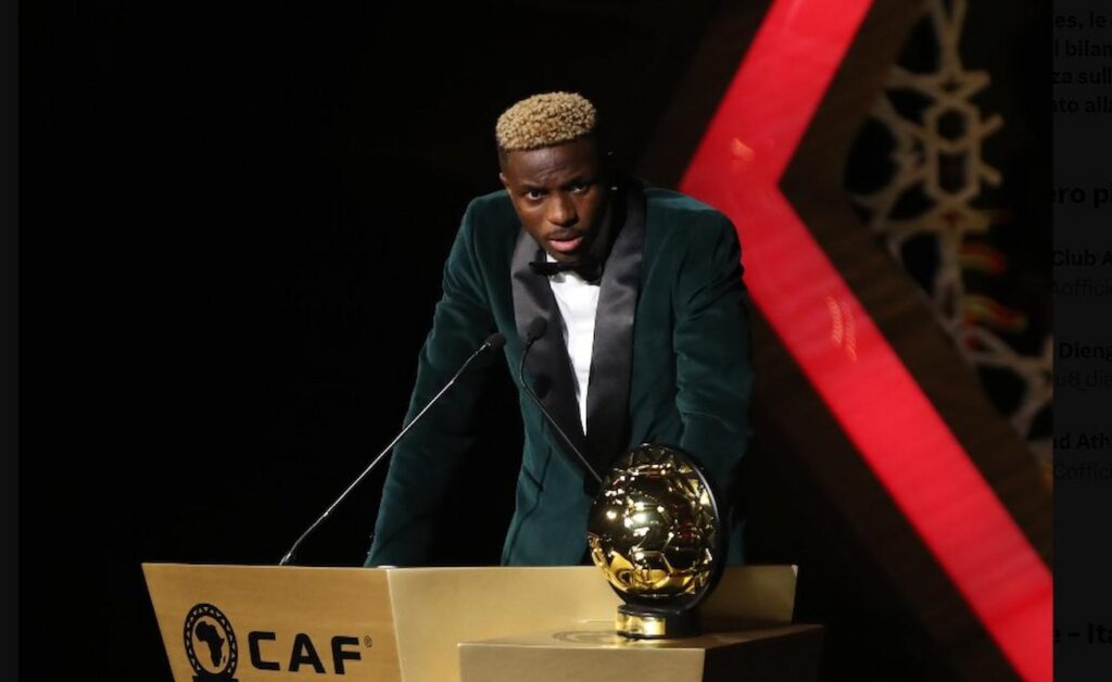caf awards pallone oro africa osimhen (1)