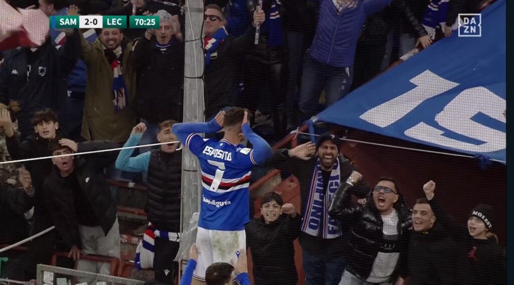 Sampdoria, Esposito conquista Marassi