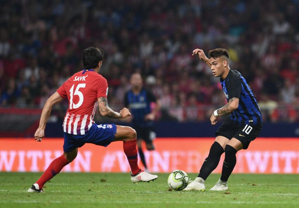 inter atletico madrid precedente lautaro martinez