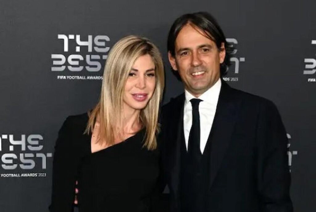 Simone Inzaghi e Gaia Lucariello