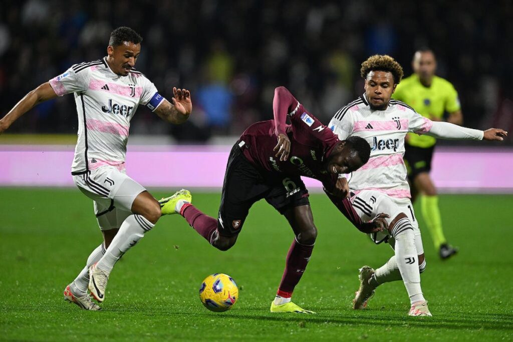 danilo salernitana juve serie a