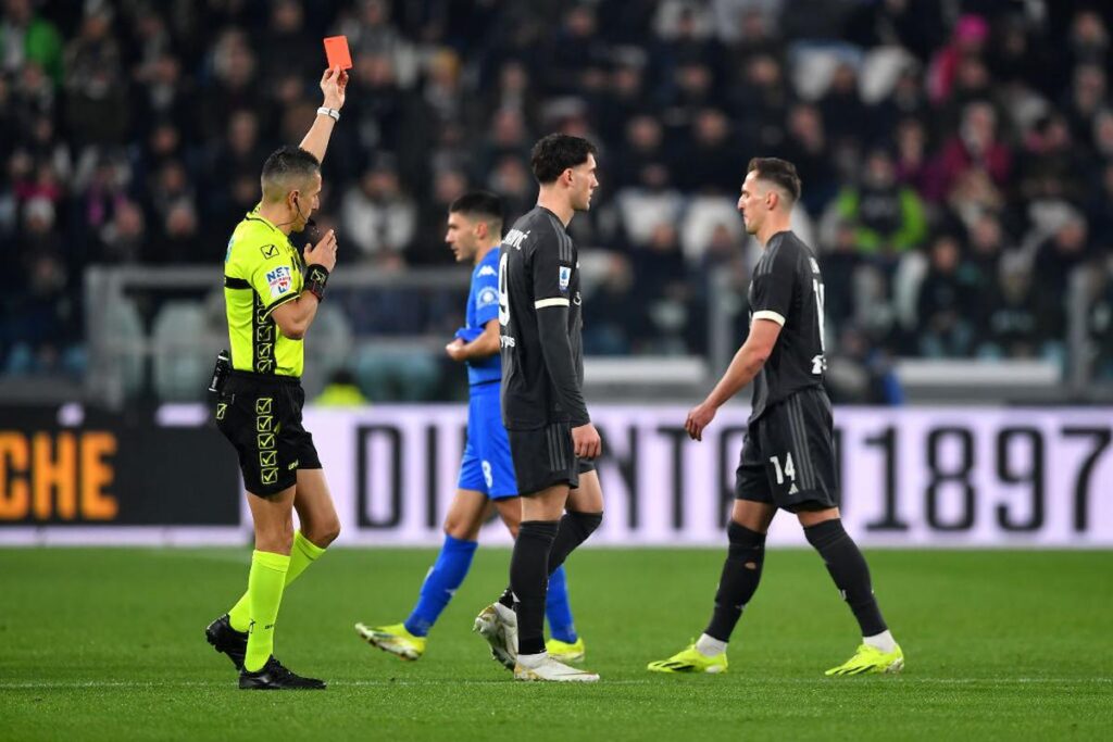 rosso a milik juve empoli
