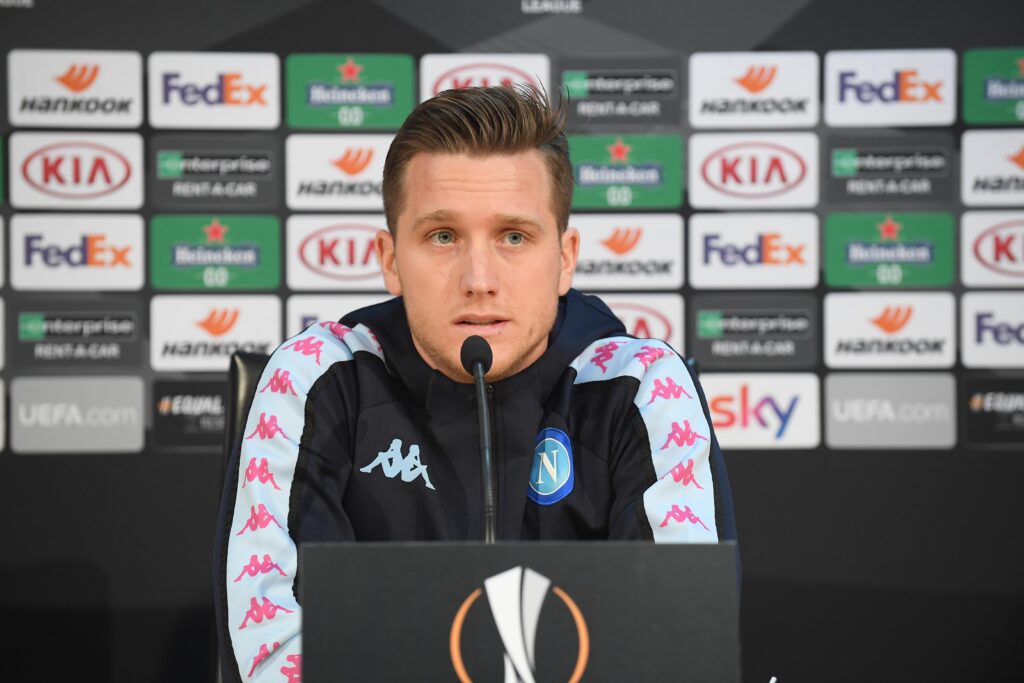 SSC Napoli - Press Conference And Training Session