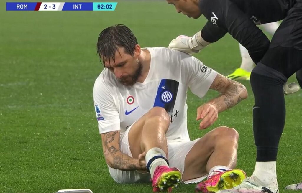 Acerbi, problema al polpaccio
