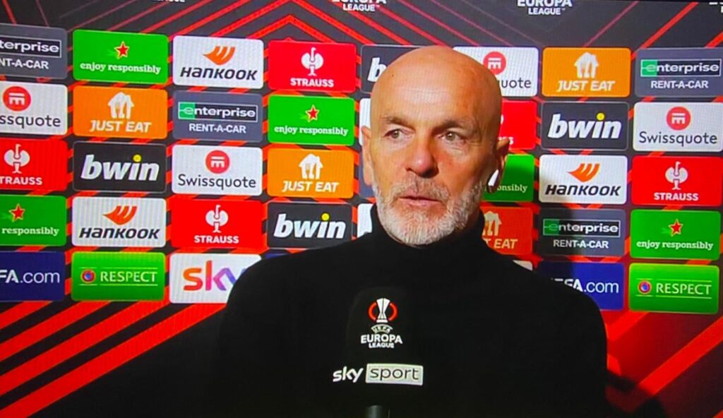 pioli europa league
