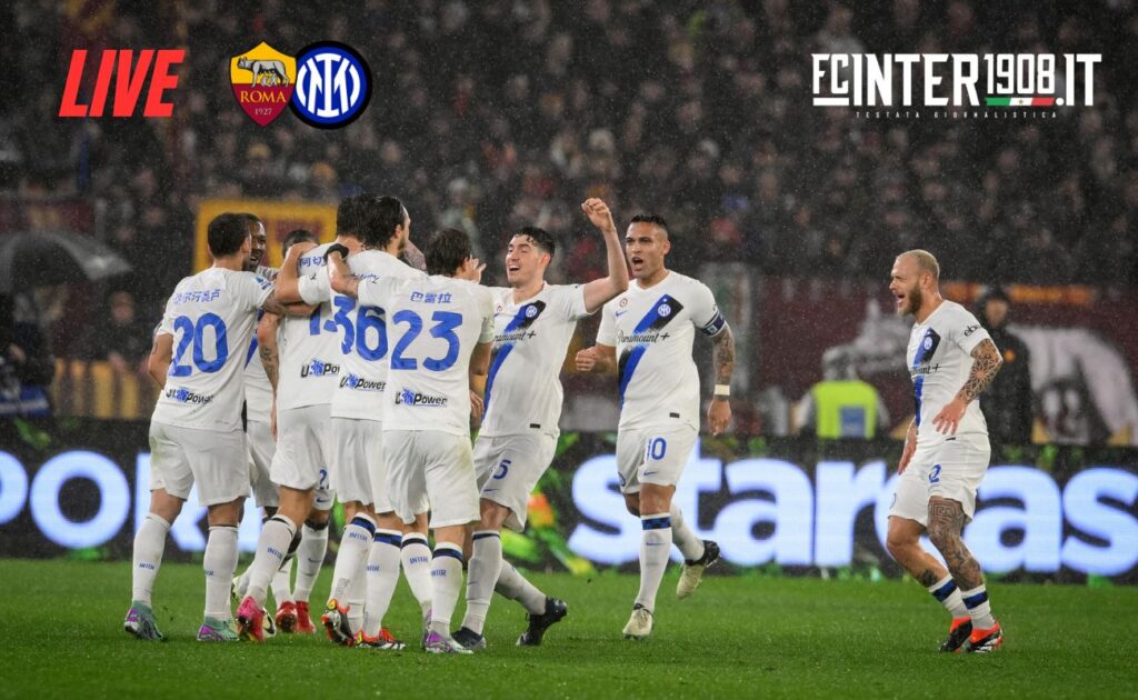 LIVE roma inter 2 3