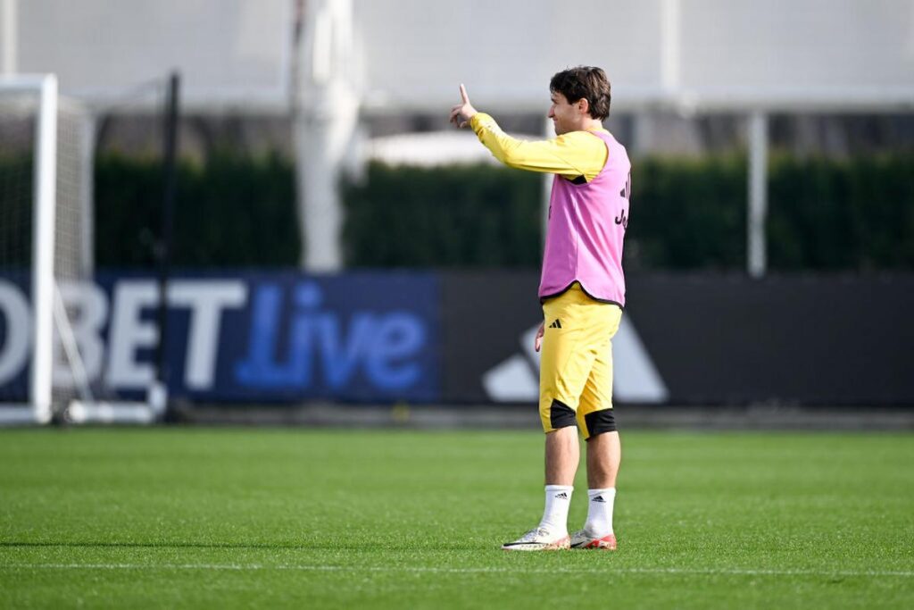 chiesa juventus allenamento