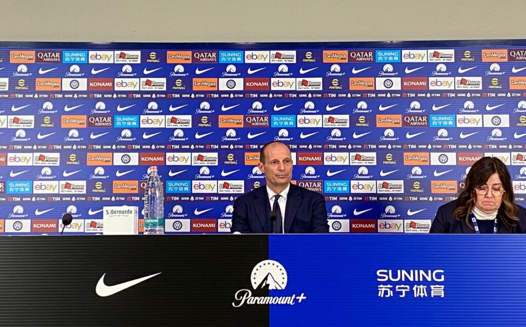 Allegri conferenza