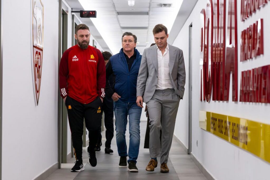 de rossi e famiglia friedkin