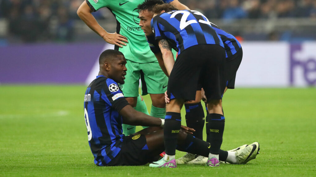 FC Internazionale v Atletico Madrid: Round of 16 First Leg - UEFA Champions League 2023/24