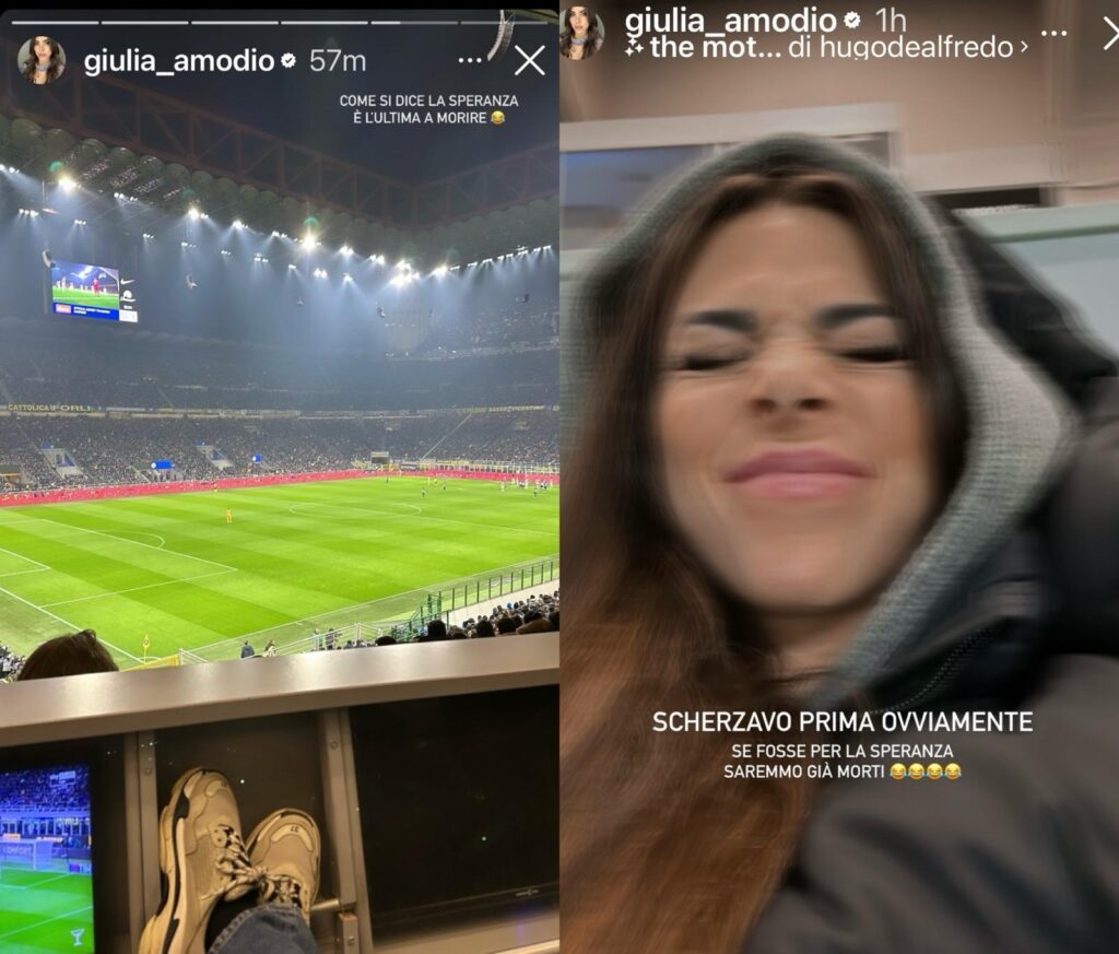 giulia-inter-juve-messaggio-social