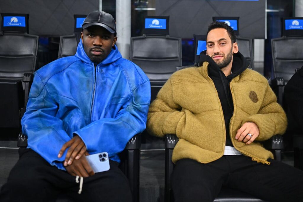 thuram calhanoglu panchina inter atalanta