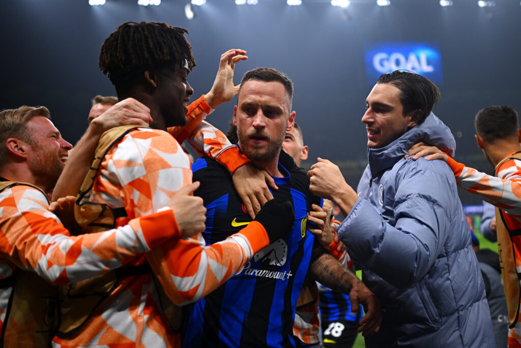 FC Internazionale v Atletico Madrid: Round of 16 First Leg - UEFA Champions League 2023/24