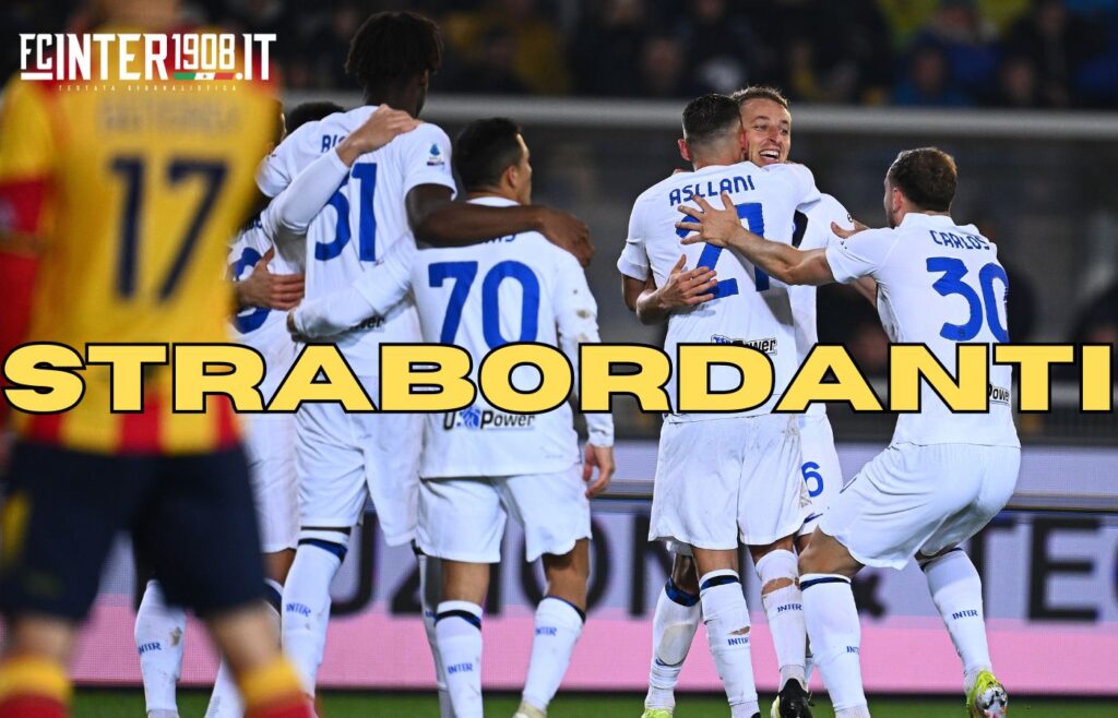lecce inter risultato finale