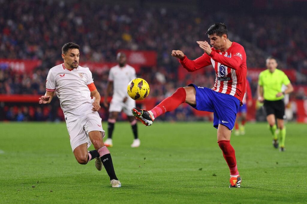 siviglia 1 atletico madrid zero liga
