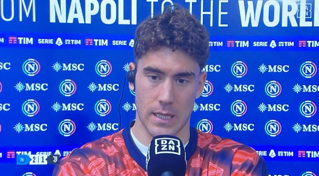 Vlahovic Juventus Napoli