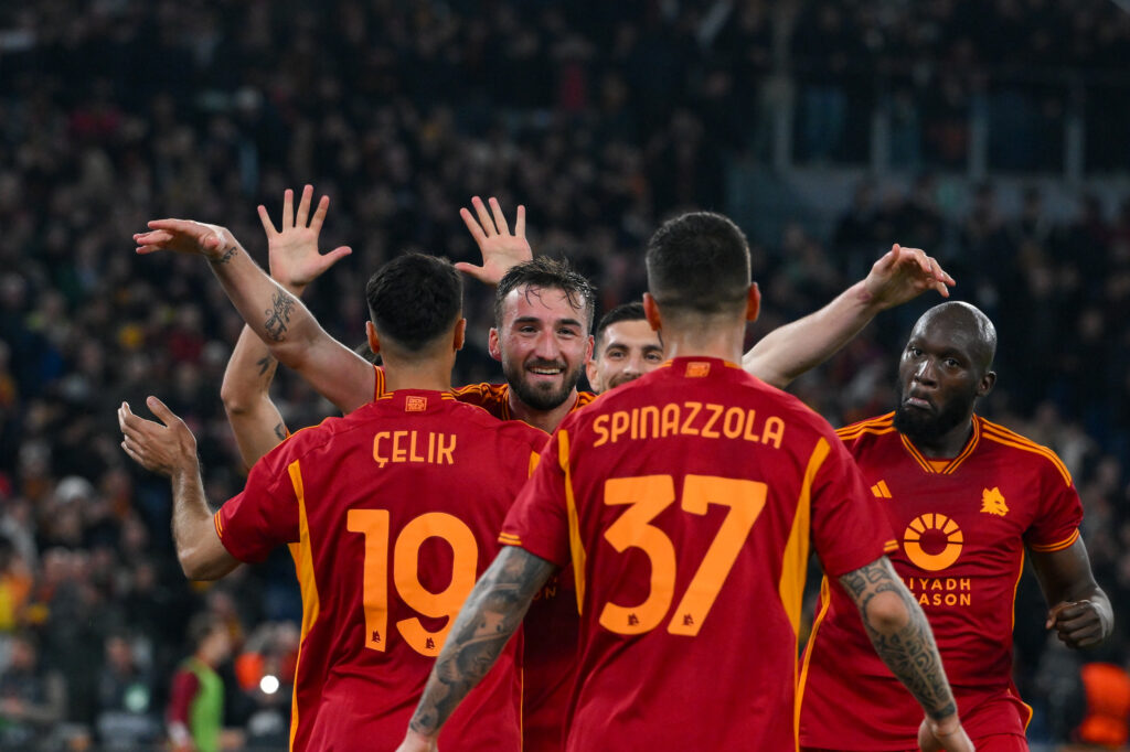 AS Roma v Brighton &amp; Hove Albion: Round of 16 First Leg - UEFA Europa League 2023/24