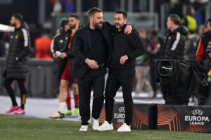 AS Roma v Brighton &amp; Hove Albion: Round of 16 First Leg - UEFA Europa League 2023/24