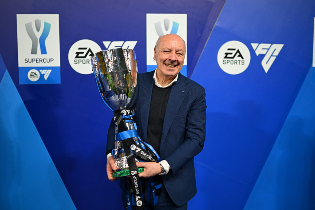 Marotta con la Supercoppa