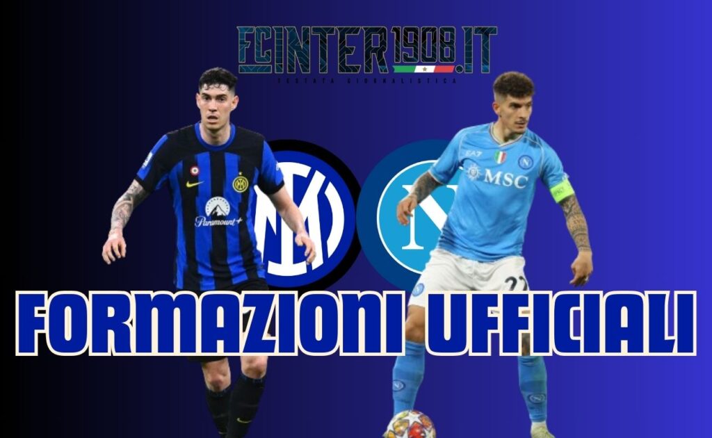 inter napoli formazioni