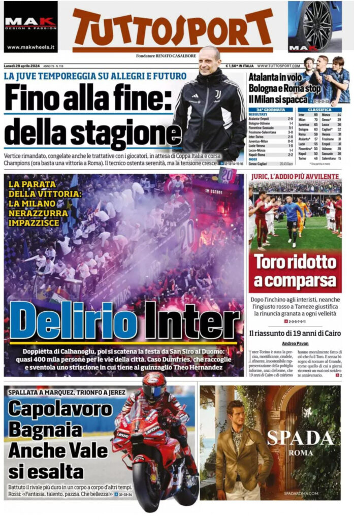 ts 29 aprile