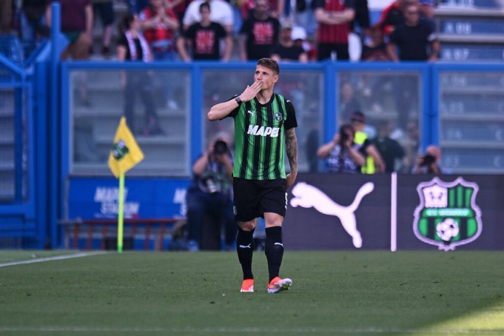 pinamonti gol vs milan