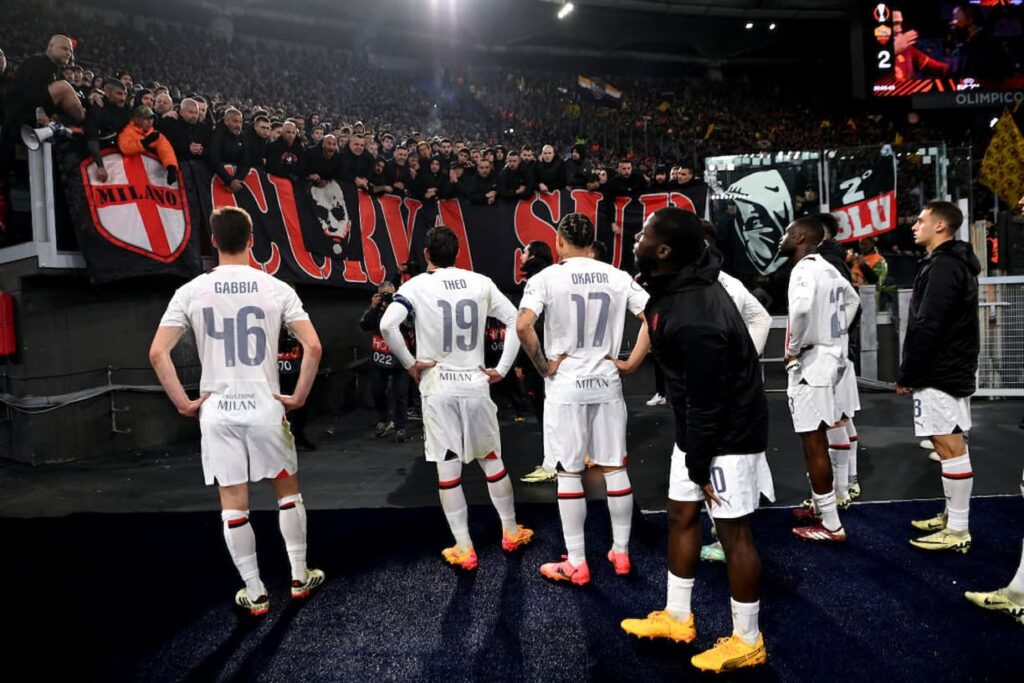 Milan contestazione