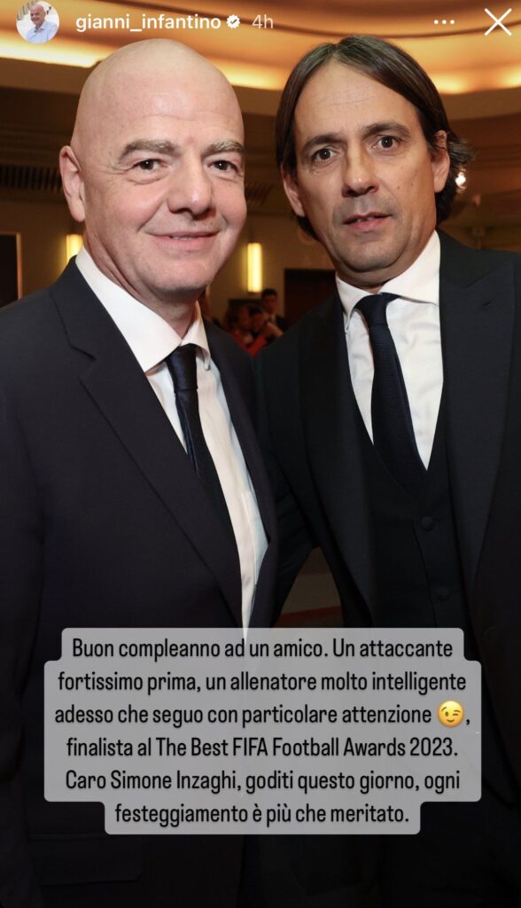 Infantino e Inzaghi