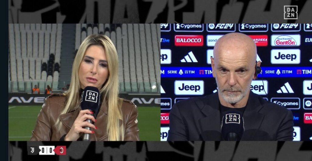 pioli giorgia rossi dazn
